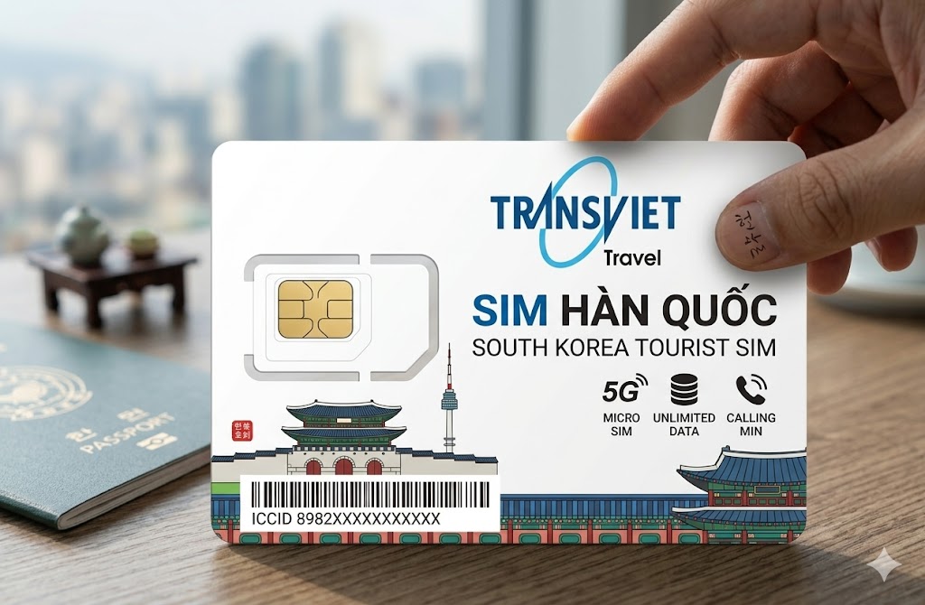SIM-ESIM Hàn Quốc